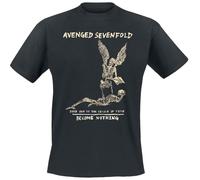 Avenged Sevenfold Become Nothing Homme T-Shirt Manches Courtes Noir 4XL