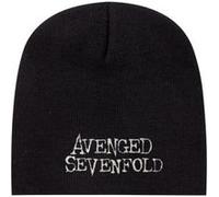 Avenged Sevenfold Logo Unisexe Bonnet noir 100% Polyacrylique