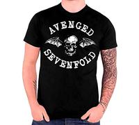 Avenged Sevenfold Classic Deathbat Crest nouveau Official hommes T Shirt