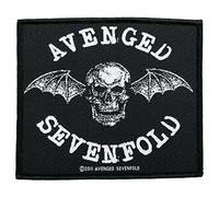 Avenged Sevenfold Écusson Death Bat - Tissé et sous licence