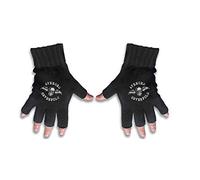 Avenged Sevenfold - Avenged Sevenfold Gants Death Bat Crest Band Logo Nouveau Officiel Fingerless Size One Size