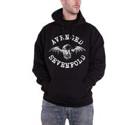 Avenged Sevenfold Logo Sweat-Shirt à Capuche, Noir, L Homme