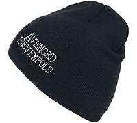 Avenged Sevenfold Logo Unisexe Bonnet noir 100% Polyacrylique