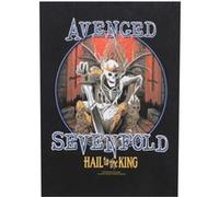 Avenged Sevenfold Patch Dossard Hail To The King Noir