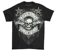 Avenged Sevenfold - Stars Hommes Flourish T-Shirt en Noir, X-Large, Black