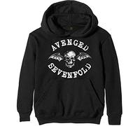 Avenged Sevenfold - Sweat-Shirt ? Capuche - Homme Noir Noir Petit - Noir - m.