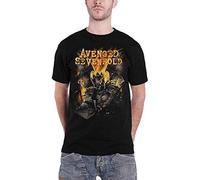 Avenged Sevenfold T Shirt Atone Hail to The King Nouveau Officiel Homme Noir Size L