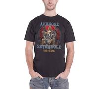 Avenged Sevenfold Deadly Rule T-Shirt, Noir, M Homme