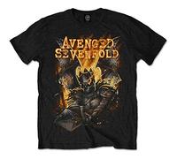 Rock Off Trade T-shirt Avenged Sevenfold Atone S Noir Unisexe Import