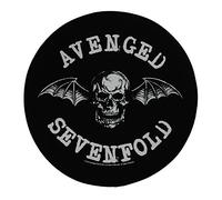 Avenged Sevenfold - Écusson (Taille unique) (Noir/Blanc)