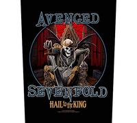 Avenged Sevenfold Patch Dossard Hail To The King Noir