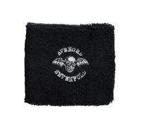 AVENGED SEVENFOLD WRISTBAND/ Schweißband - Avenged Sevenfold Death Bat band logo nouveau officiel Noir Cotton Sweatband