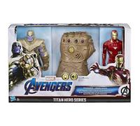 Avenger Gant Thanos avec Figurine Thanos et Iron Man Titan Hero Series