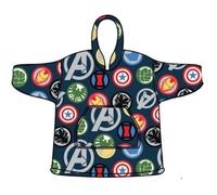 Avenger Marvel, Plaid Polaire Adulte, Couverture à manches et capuche, Taille unique