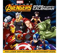 Avengers 2026 Square Calendar