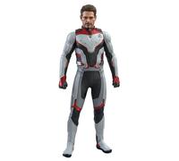 Avengers 4 : Endgame - Tony Stark en costume d'équipe figurine Hot Toys à l'éche