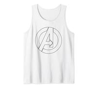 Avengers A Logo Outline Débardeur