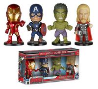 Avengers Age Of Ultron 8.9cm Mini Grosse-Tête 4 Pack Funko Bobblehead Hulk Thor