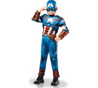 Avengers Assemble Captain America Kindergröße : 128