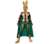 Avengers Assemble Loki Deluxe Costume, Child's Medium