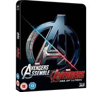 Avengers + Avengers : Age Of Ultron 3d Et 2d - Steelbook Zavvi