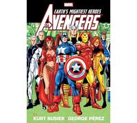 AVENGERS BY BUSIEK & PEREZ OMNIBUS VOL. 2 GEORGE PEREZ 25TH ISSUE COVER [NEW PRI NTING]