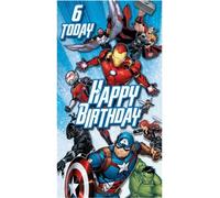 Avengers - Carton "6 Today", Happy Birthday - Carton SG30804 (Taille unique) (Coloré)