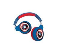 - AVENGERS - Casque 2 en 1 Bluetooth -Filaire confortable et pliable pour enfants