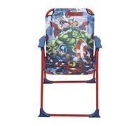 Avengers Chaise Pliante pour Enfant en Métal Dimensions: 38x32x53cm, Tissu, 38 x 32 x 53 cm