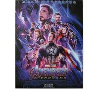 AVENGERS ENDGAME Affiche Cinéma Originale ROULEE 53x40cm