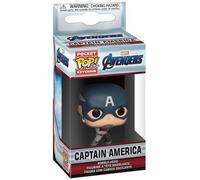 Avengers Endgame - Porte-Clés Pocket Pop! Captain America 4 Cm