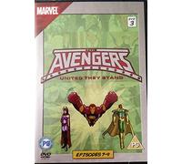 Avengers Episodes 7-9 Region 2 PAL Comic DVD Iron Man