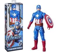 Avengers Figurine CAPTAIN AMERICA 30Cm Titan Hero Marvel Série Blast Gear E7877