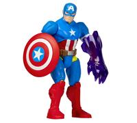 Marvel Comics – Figurine MixMashers Captain America – 12 cm personnalisable avec accessoires