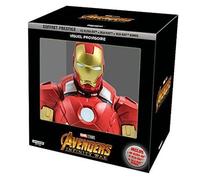 Avengers Infinity War - Coffret Prestige Blu-Ray + Blu-Ray 4k + Tirelire Buste Iron Man