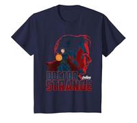 Avengers Infinity War Doctor Strange Character T-Shirt, Enfant, Bleu Marine, 8 Ans