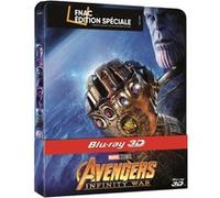 Avengers : Infinity War Edition Fnac Steelbook Blu-ray 3D E