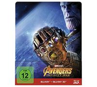 Avengers - Infinity War - Steelbook/Limited Edition (+ Blu-ray 2D) [Édition Limitée]