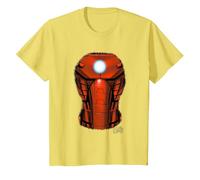 Avengers Iron Man Chest Burst T-Shirt, Enfant, Citron, 2 Ans