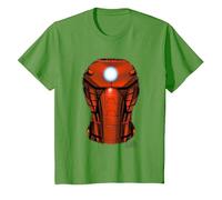 Avengers Iron Man Chest Burst T-Shirt, Enfant, Herbe, 3 Ans