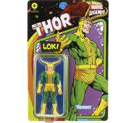 Avengers Loki Marvel Legends Recollection Retro Figurine Hasbro