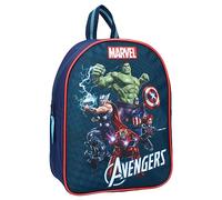Avengers Marvel Kinder Rucksack, Blau, 29x22x9 cm