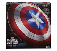 Avengers Marvel Legends, Bouclier de Captain America Premium, Cosplay Adulte Rouge