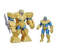 Avengers Marvel Mech Strike 9-inch Action Figure Toy Infinity Mech Suit Thanos and Blade Weapon for Kids Ages 4 and Up