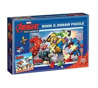 Avengers Mech Strike: Book and Jigsaw Puzzle (Marvel: 100 Pieces)