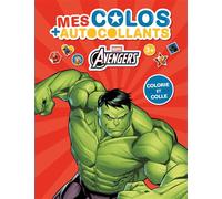 AVENGERS - Mes colos + autocollants - MARVEL - Collectif - Hachette Disney - broché - Document jeunesse