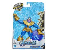 Avengers E8344 Marvel Bend and Flex Action, 6-Inch Flexible Thanos Figure, Inclu