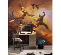 Avengers Peint pour Enfants Chambre 250x280 CM Iron Man Thanos Marvel Spiderman