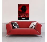 Avengers - Poster - Age Of Ultron - Extinction + 1 paquet de tesa Powerstrips® - Contenu 20 pièces
