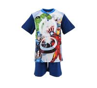 Avengers, Pyjama Court, Garçon (Bleu Marine,6 Ans)